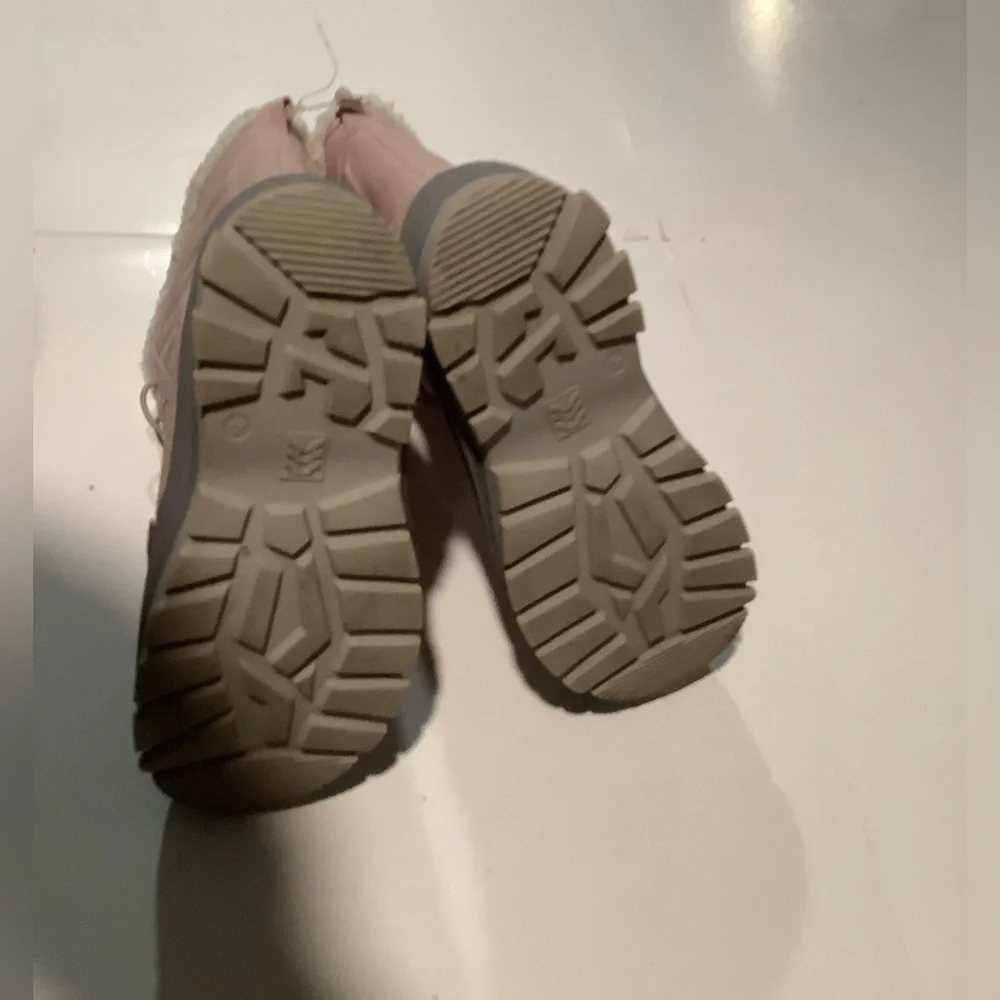 All in Motion Pink and Gray Kids Boots